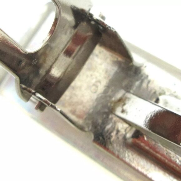 Chanel Hair Clip Hairpin Barrette Clear - Picture 2 of 4